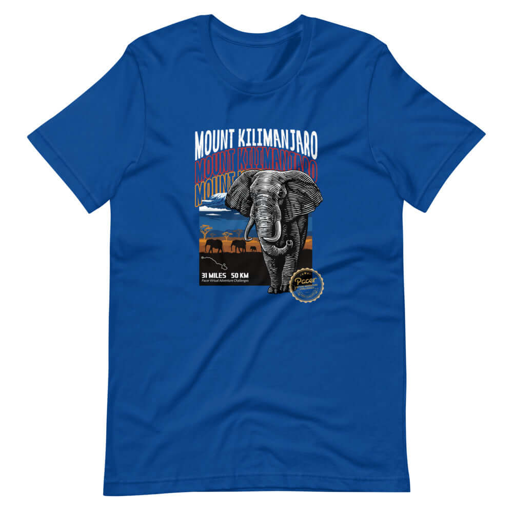 Kilimanjaro Virtual Challenge Unisex T-Shirt - Image 9